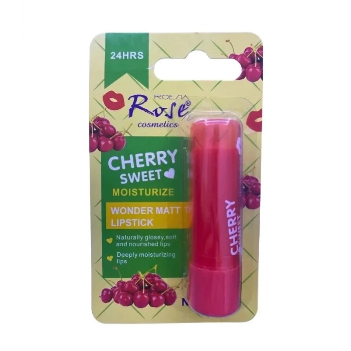  Yoğun Etkili Dudak Koruyucu Nemlendirici Balm Kiraz Çilek Çikolata (3lü Set)