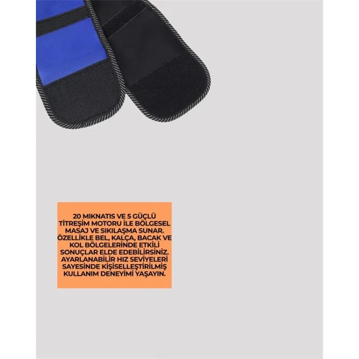  Yoğurma, Titreşim ve Manyetik Masaj Özellikli Zayıflama Aleti – 750g Hafif Tasarım