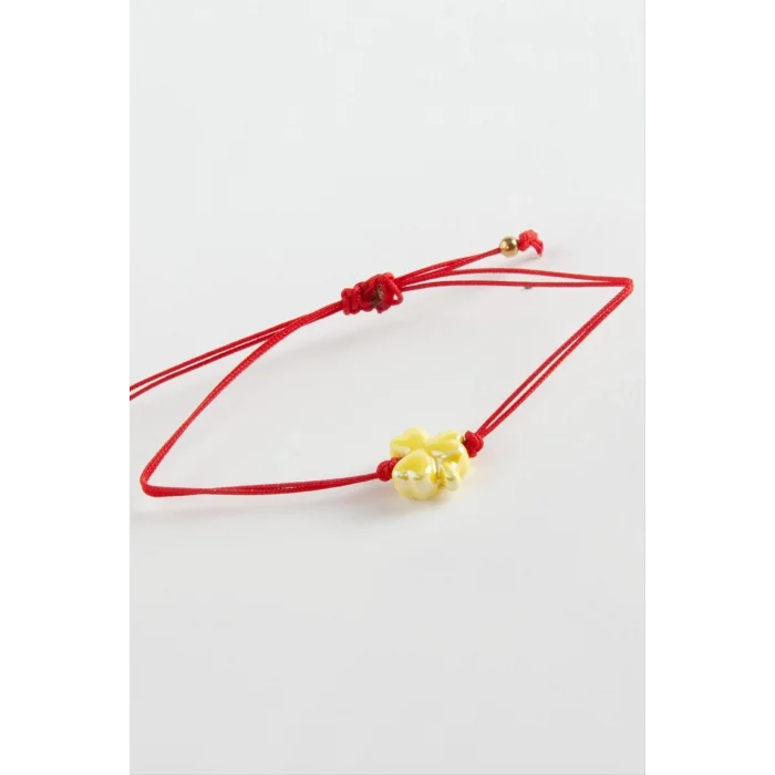  Yonca Cam İp Bileklik