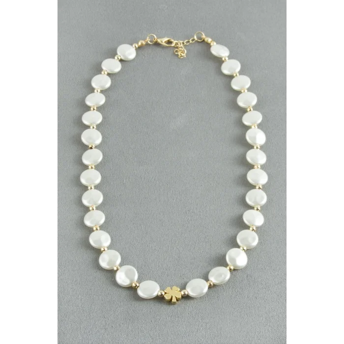 BUĞZ Yonca İnci Kolye