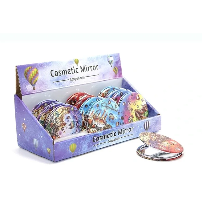 BUĞZ Yöresel El Aynası Yuvarlak Tasarımlı