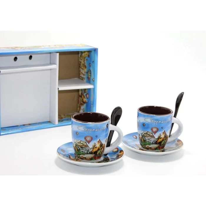 BUĞZ Yöresel İkili Fincan Seti Alk1565