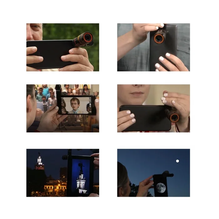  Yüksek Çözünürlüklü Görüntü Tac Zoom Fotoğraf Lensi