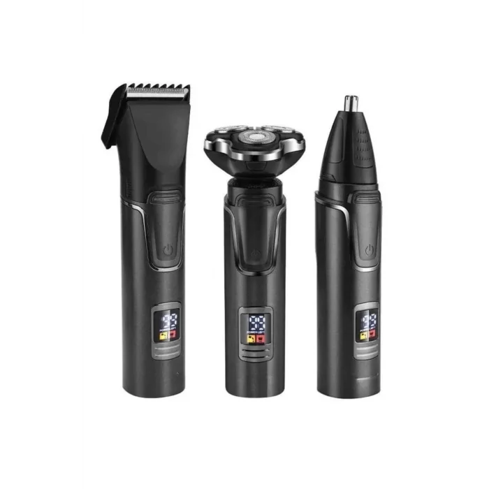  Yüksek Performanslı 3 Başlıklı Profesyonel Şarjlı Islak ve Kuru Kullanıma Uygun