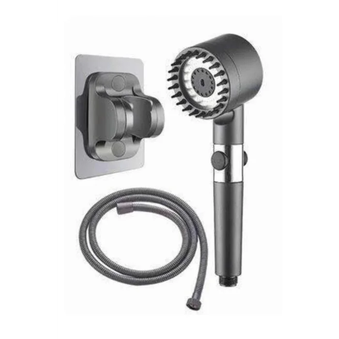  Yüksek Performanslı Masaj Etkili Su Tasarruflu Duş Başlığı Krom Kaplama Uzun Ömürlü