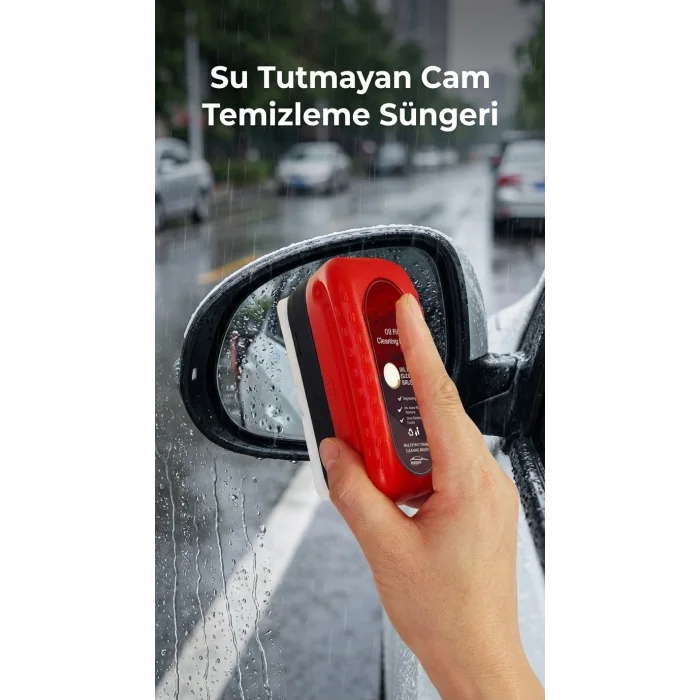 BUĞZ Yüksek Performanslı Su Tutmayan Araç Cam Temizleme Süngeri