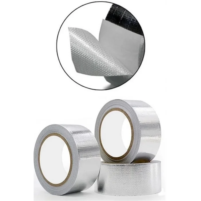  Yüksek Sıcaklık Dayanan Su Geçirmez Çatı Boru Duvar Çatlak Yapışkan Bant Folyo 5 Mt X 10 Cm