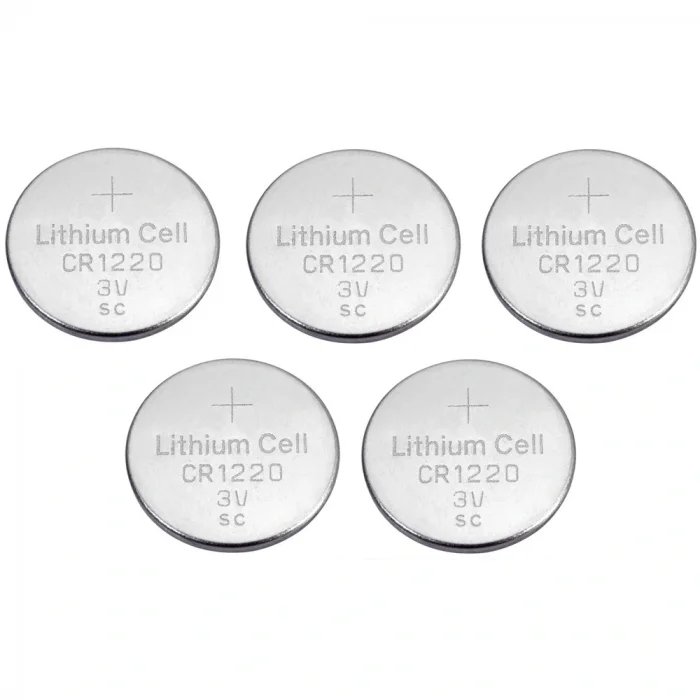 BUĞZ Yuma Cr1220 Süper Lityum 3v 5’li Kart Düğme Pil