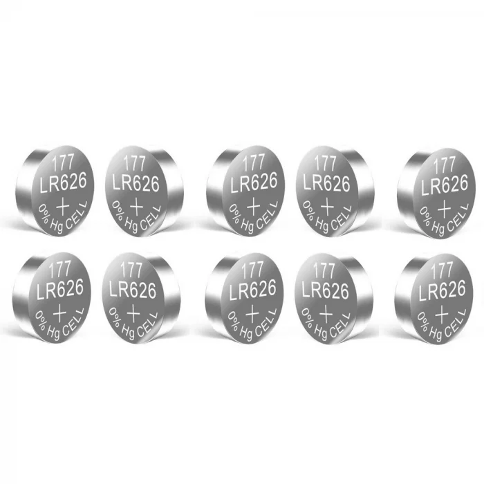 BUĞZ Yuma Lr66 Ag4 377 Sr626 1.5v Alkalin Saat Pili 10 Adet