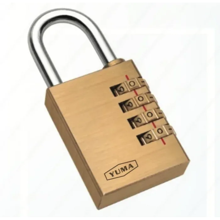  Yuma Pirinç Şifreli Asma Kilit - 3 Basamaklı 20mm