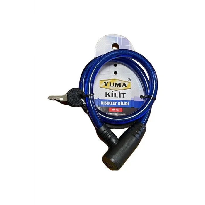 BUĞZ Yuma Ym-733 Mavi 65 Cm Bisiklet Kilidi