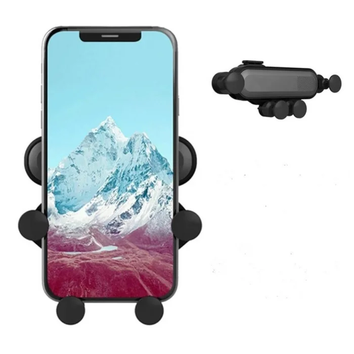 BUĞZ Yumurcak Shop® 4 Nokta Destekli Araç İçi Cep Telefonu Sabitleyici Tutucu Aparat