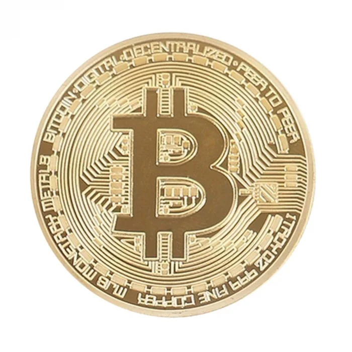 BUĞZ Yumurcak Shop® Bitcoin Madeni Hatıra Parası Madeni Bitcoin Hediye Sikke Para