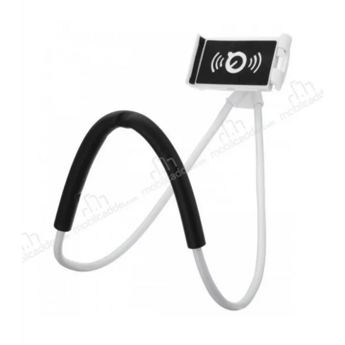 BUĞZ Yumurcak Shop® Boyuna Asılan Ergonomik 360 Derece Cep Telefonu Tutucu Stand