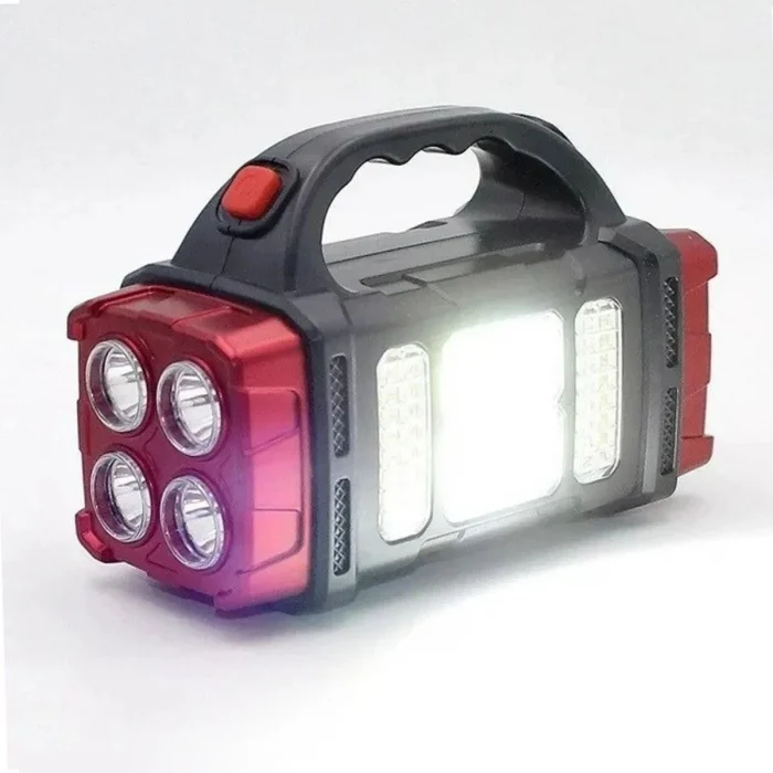 BUĞZ Yumurcak Shop® Çok Fonksiyonlu Elde Güneş Enerjili Lamba – 38W