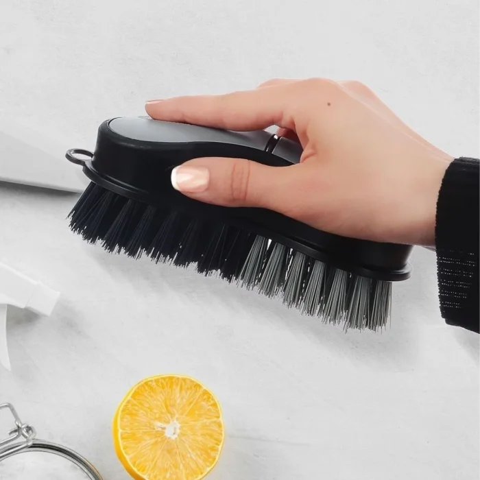 BUĞZ Yumurcak Shop®  Pratik Ergonomik Sert Fırçalı  Halı Kilim Koltuk Kanepe Araba Temizlik Fırçası