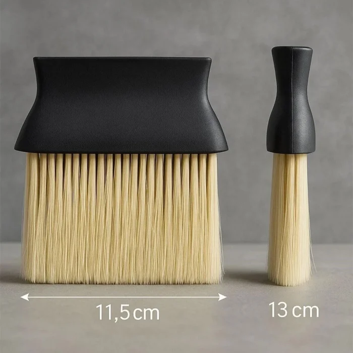 BUĞZ Yumurcak Shop® Yumuşak Kıllı ve Ergonomik Saplı Araç İçi Detaylı Toz Temizleme Fırçası