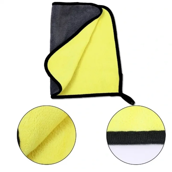 BUĞZ Yünlü Mikrofiber Araba Temizlik Bezi 50x70 cm