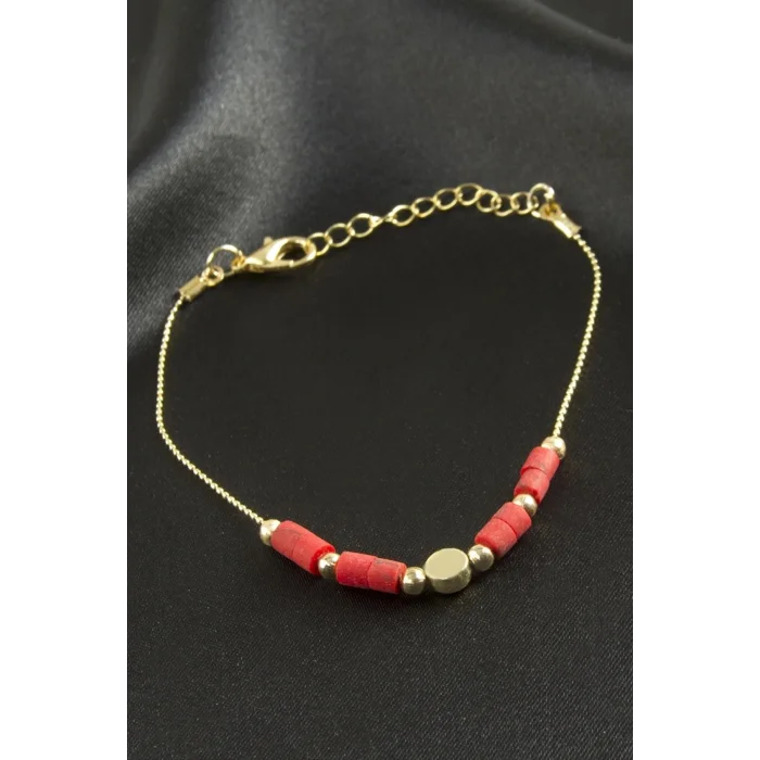 BUĞZ Yuvarlak Kum Boncuk Bileklik