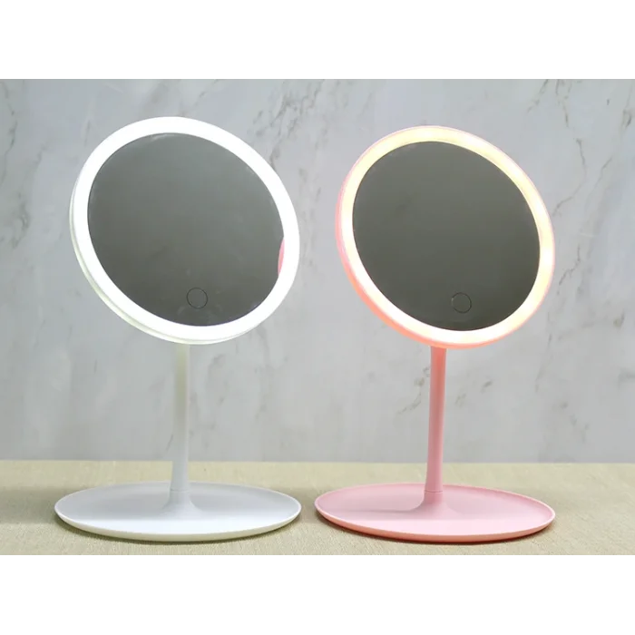 BUĞZ Yuvarlak Ledli Makyaj Aynası