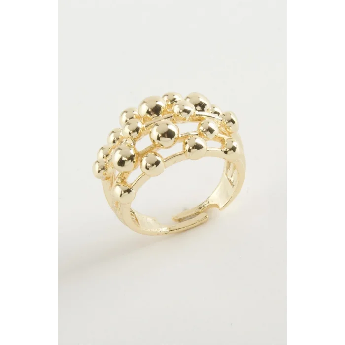 BUĞZ Yuvarlak Metal Yüzük