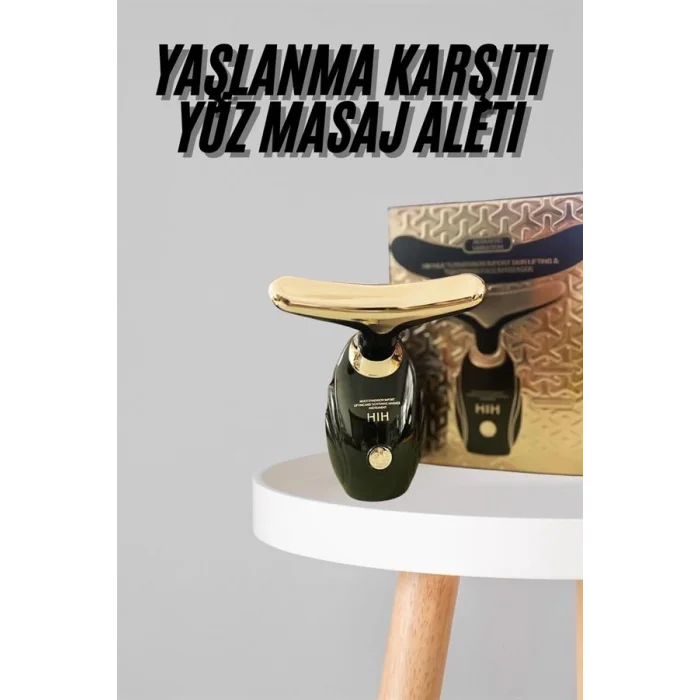  Yüz Masaj Aleti Boyun ve Yüz EMS Güzellik Cihazı Cilt Sıkılaştırma Cilt Gençleştirme Cihazı