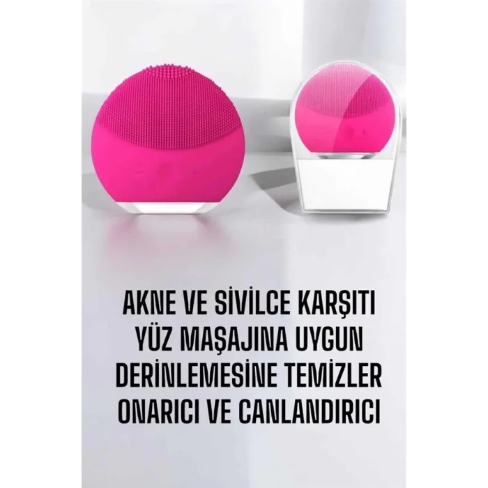  Yüz Temizleme Ve Masaj Aleti Tüm Cilt Tipleri İçin Uygun, Kan Dolaşımını Artıran