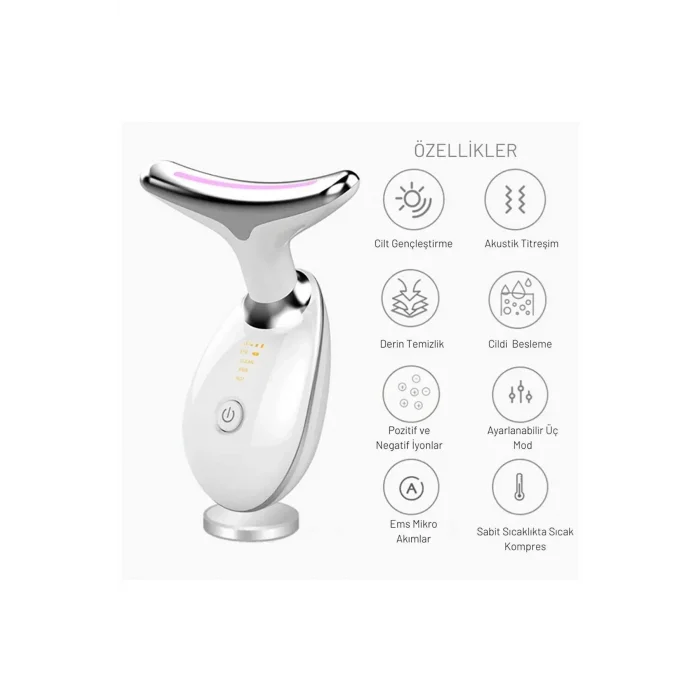 BUĞZ Yüz Ve Boyun Kırşıklık Giderici Ems Güzellik Cihazı ( Gıdık,sarkma,kırışıklık) - Lisinya