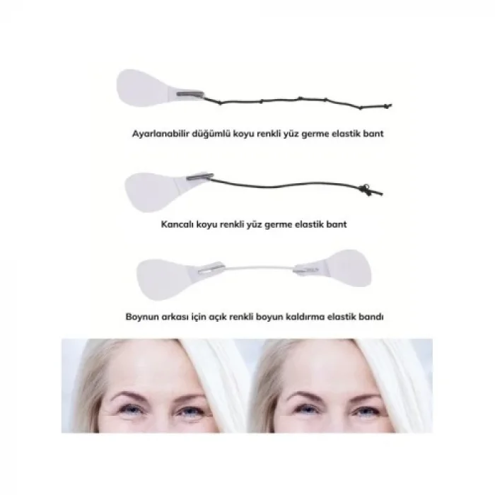 BUĞZ Yüz Yogası Gerdirme Bandı 40 Adet