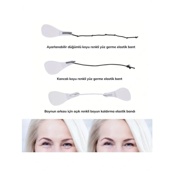 BUĞZ Yüz Yogası Gerdirme Bandı 40 Adet