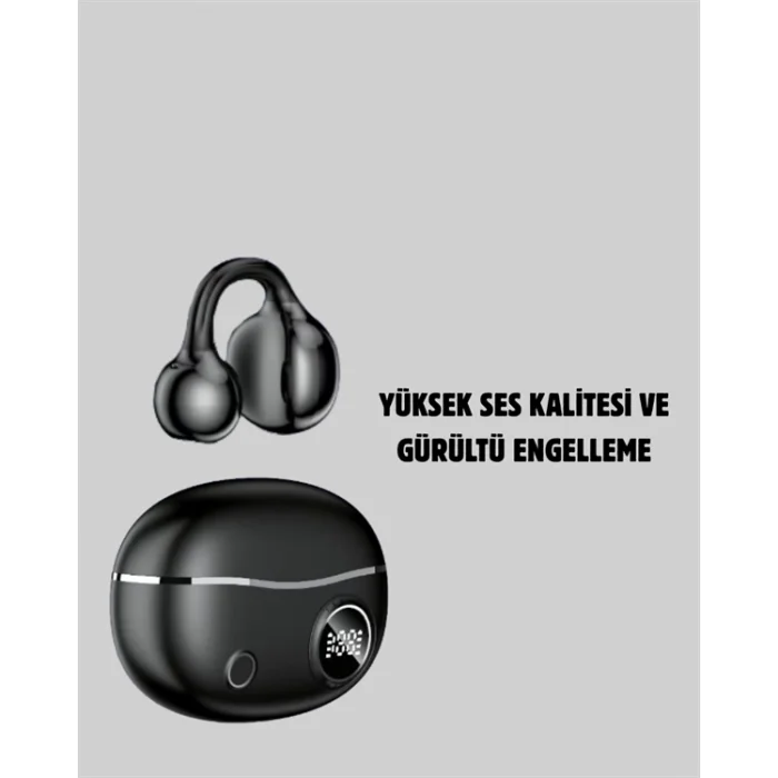  YXG10 Klipsli Açık Kulaklık – Spor İçin Uygun, APTX Ses, Ergonomik Yapı