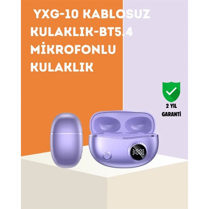  YXG10 TWS Kablosuz Kulak İçi – Elmacık Kemiği İletimli, Şık ve Hafif