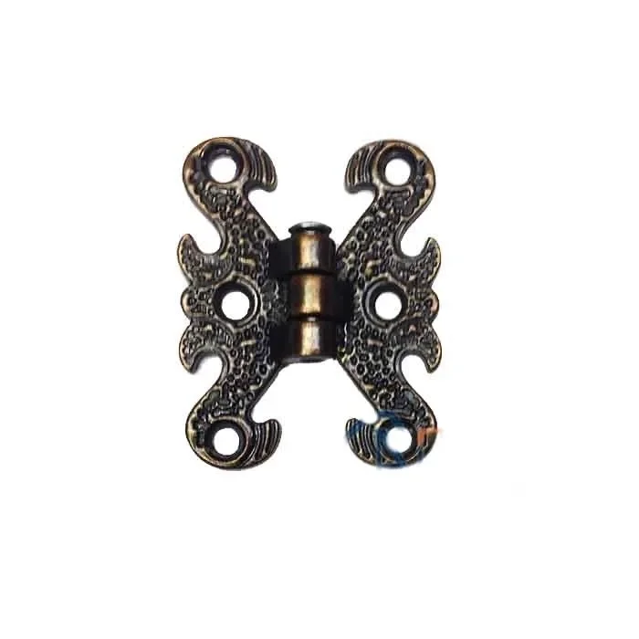 BUĞZ Zamak Kelebek Menteşe - Küçük, 30x40mm, Oksit, 1 Adet