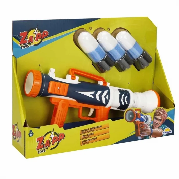  Zapp Toys Victory 3 Mermili Sünger Dart Atan Silah 25 cm