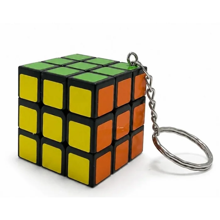 BUĞZ Zeka Küpü Anahtarlık - Mini Rubik Küpü Taşınabilir Oyuncak Alk4012