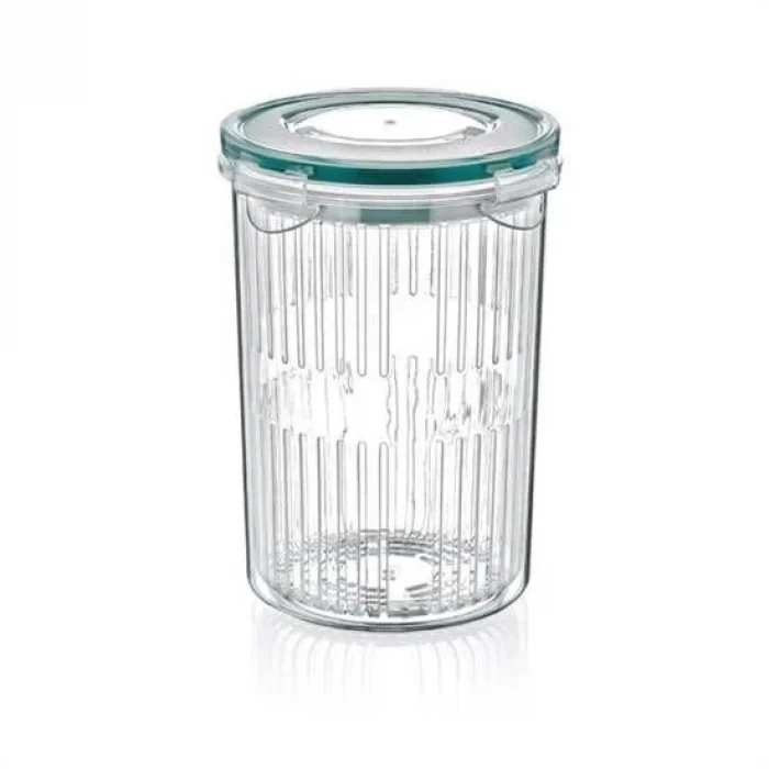  Zeytin Turşu Sebze Yıkama Kutusu Klipsli Kapaklı Saklama Kabı