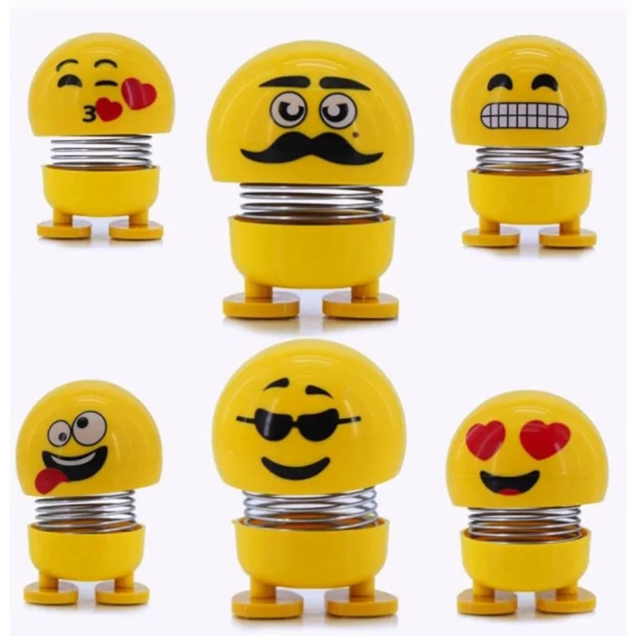 BUĞZ Zıp Zıp Kafalar Sevimli Kafa Sallayan Emojiler Çılgın Kafalar