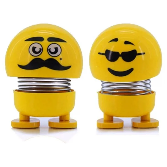 BUĞZ Zıp Zıp Kafalar Sevimli Kafa Sallayan Emojiler Çılgın Kafalar