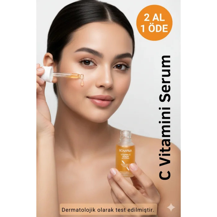 C Vitamini Serum - Leke Karşıtı, Cilt Aydınlatıcı, Nemlendirici Ve Cilt Tonu Eşitleyici Serum - 30ml