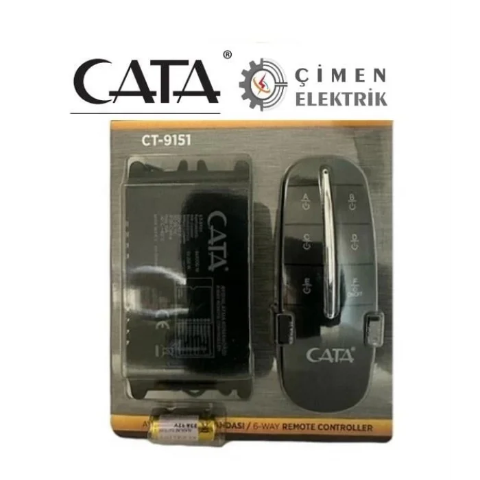 CATA CT 9151 6X1000 W 6 Lı Aydınlatma Kumandası