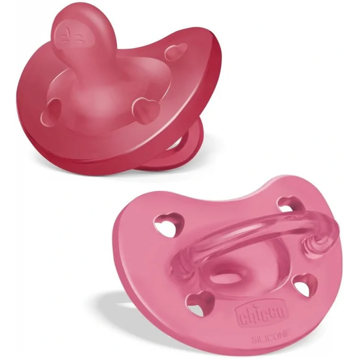 Chicco PhysioForma Soft 2li Silikon Emzik 16-36 Ay Kız