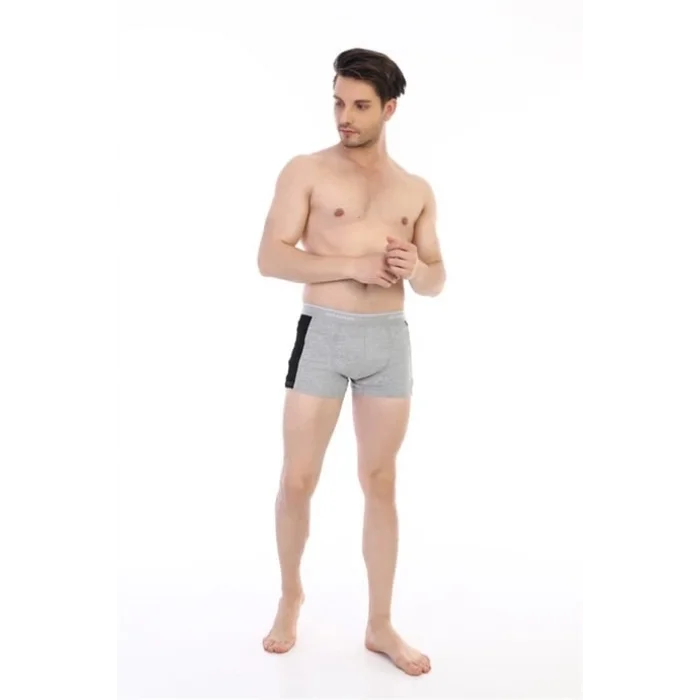 Çift Kaplan 850 Biyeli Likralı Erkek Boxer