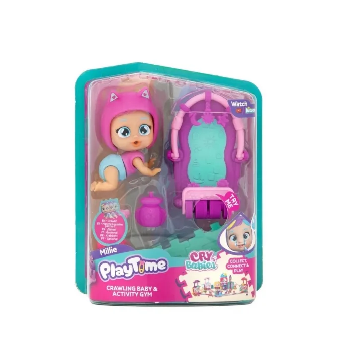 Cry Babies Play Time Mini Millie Bebek ve Aktivite Halısı