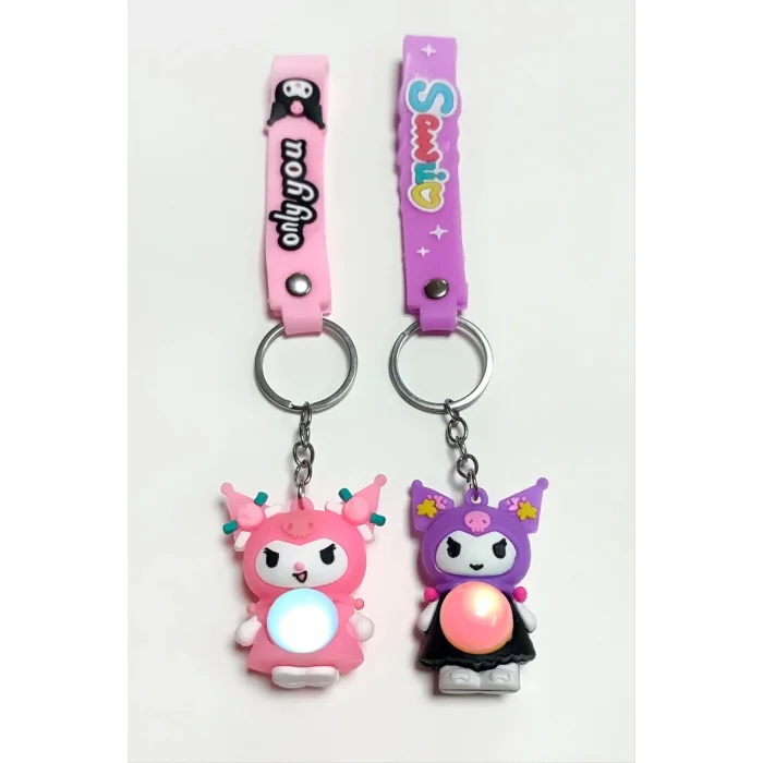 Çzgflm Karakteri Işıklı Silikon Anahtarlık