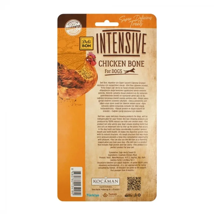 Delibon İntensive Tavuklu Kemik 12Cm 2 li Paket