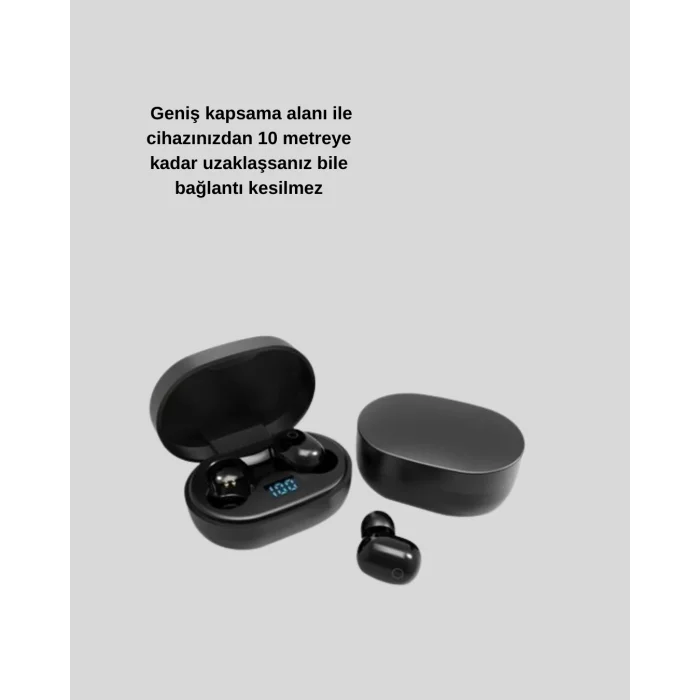 Derin Bass ve Net Tiz Özellikli Bluetooth Kulaklık