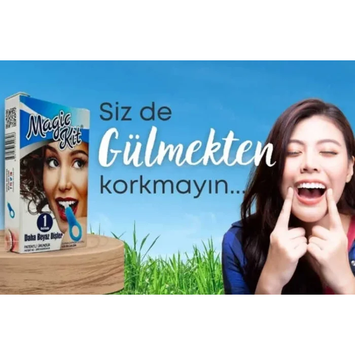 Diş Leke Silgisi 1 Aparatlı + 5 Yedek Süngerli Set 1 Paket