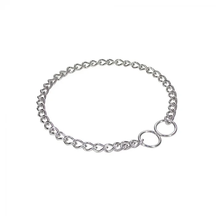 Doggie Eğitim Serisi Boğma Zincirli Köpek Boyun Tasması - 3,5x55-55cm - Stainless