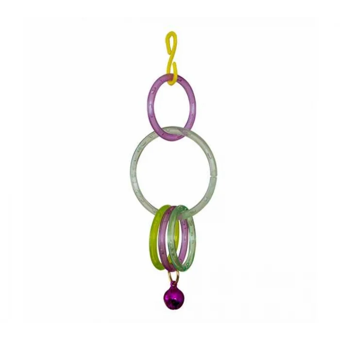 Exovit Olimpik Kuş Oyuncak Halka 5 x 14 cm 5 li