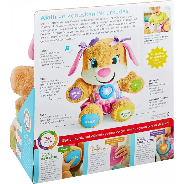 Fisher Price Eğitci Köpekçiğin Kız Kardeşi (Türkçe)